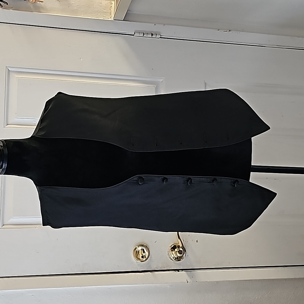 Jean Yves Paris Tuxedo Type Adjustable Vest Size M Tote F/8